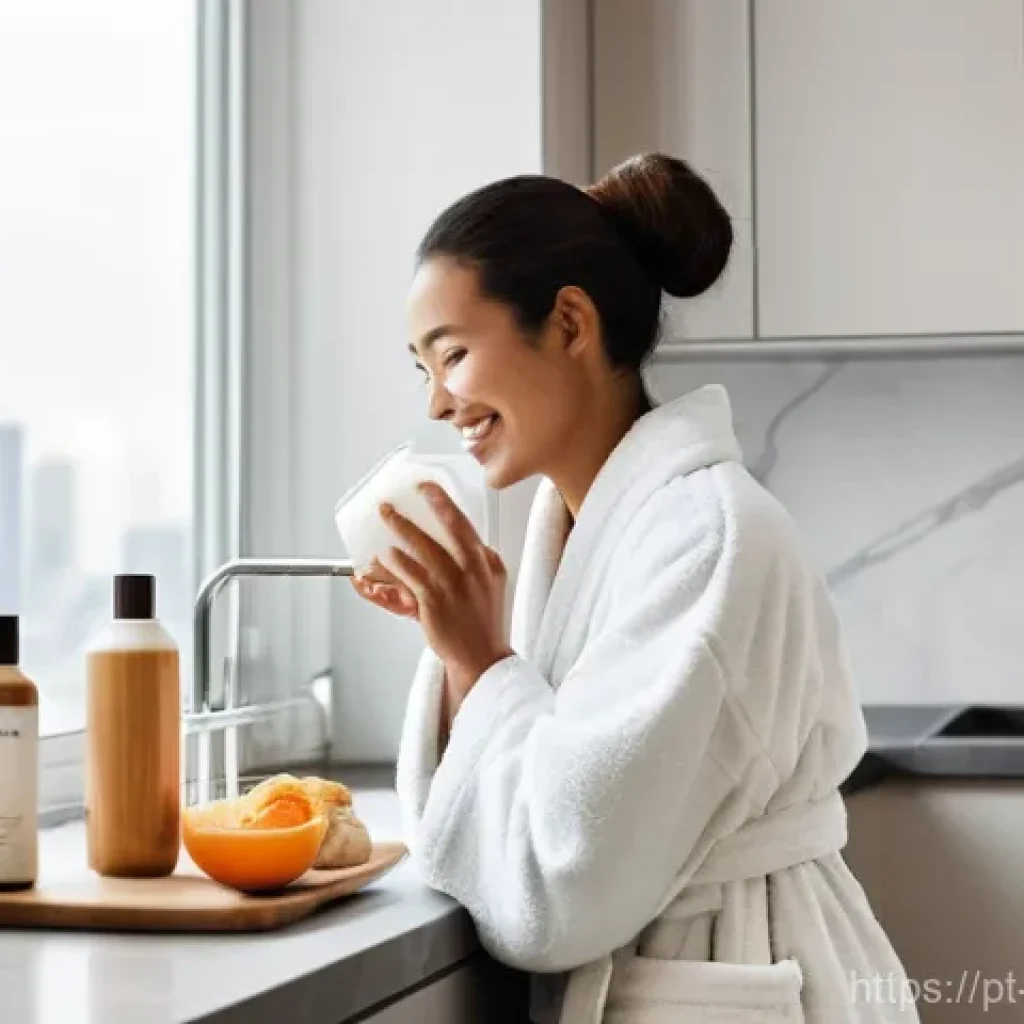 화학 공학 기초 - **Prompt: The Unseen Impact: Chemical Engineering in Everyday Life**
"A cozy and modern home int...