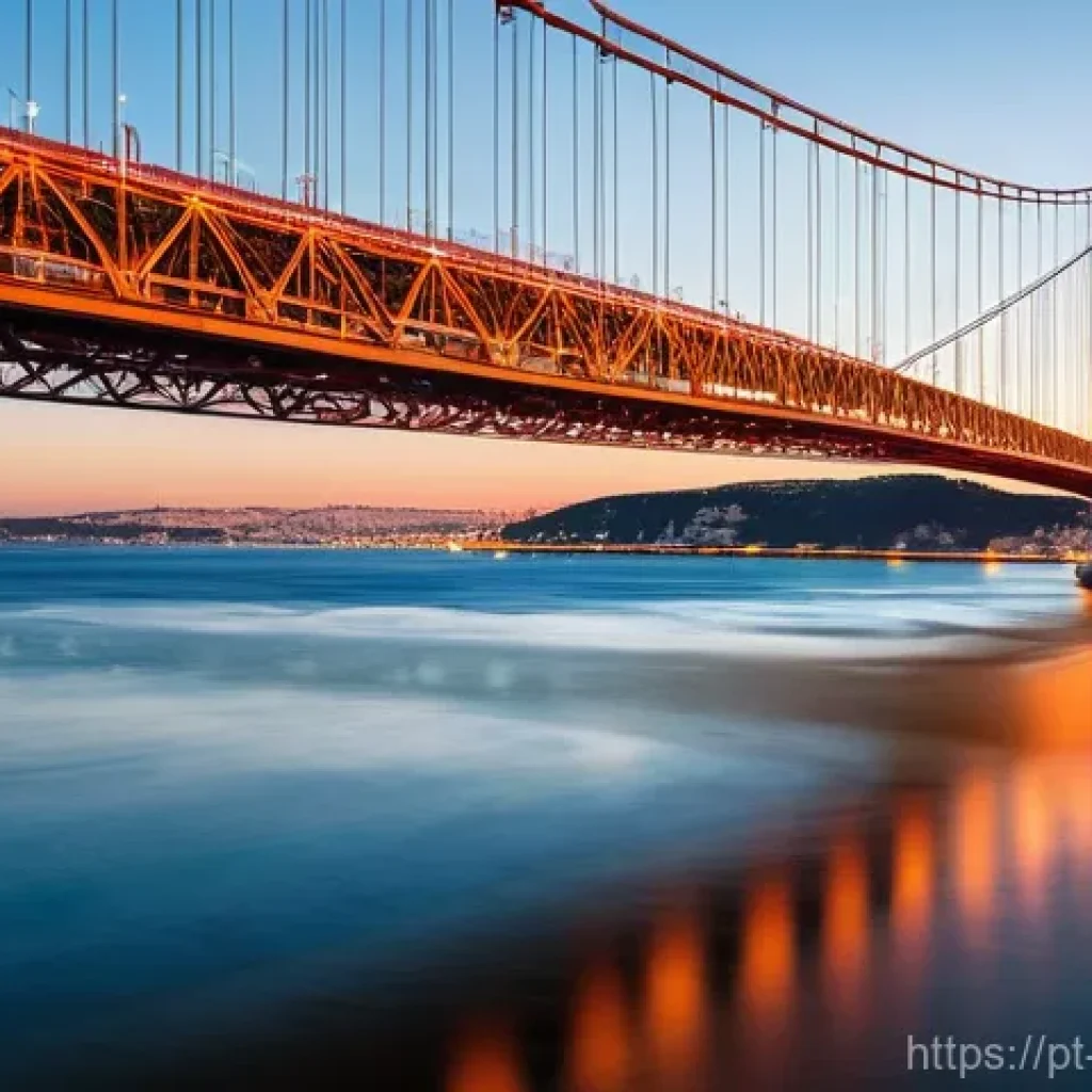 무기화학 - **A Majestic Bridge at Sunset, Celebrating Inorganic Construction:**
    "A breathtaking panoramic v...